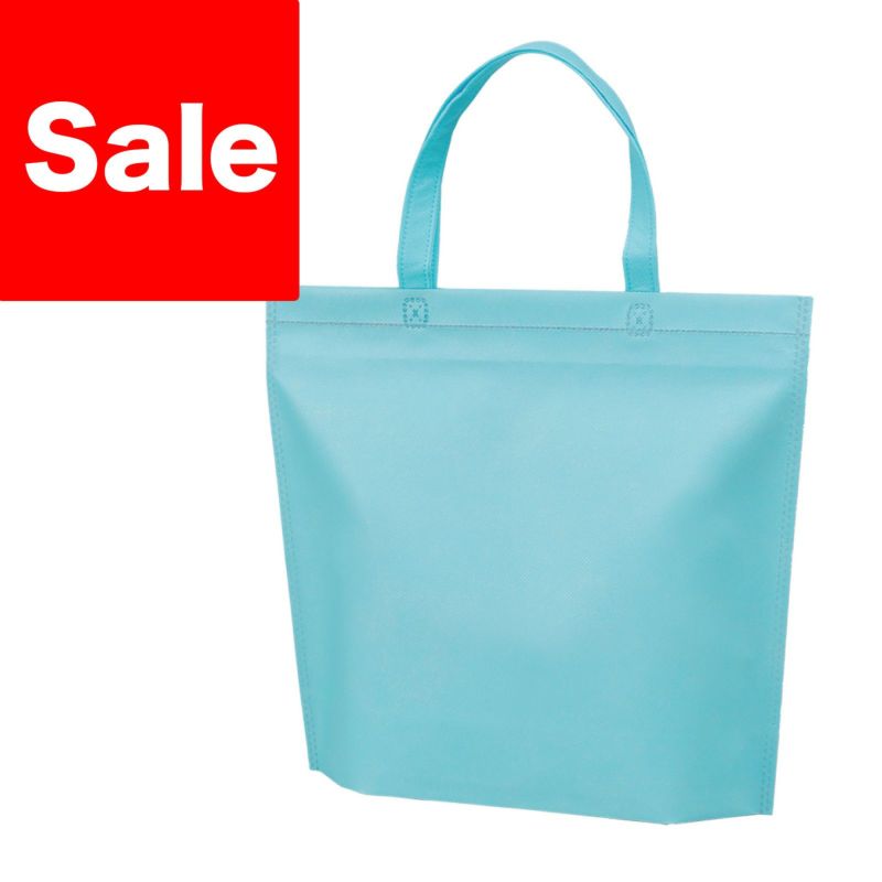 不織布バッグ｜【小ロット】カラークール　チャックシール　トート　小　10枚入