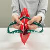ラッピング｜【クリスマス】シンプルトート（ミニ）｜不織布ラッピング袋｜20枚入～