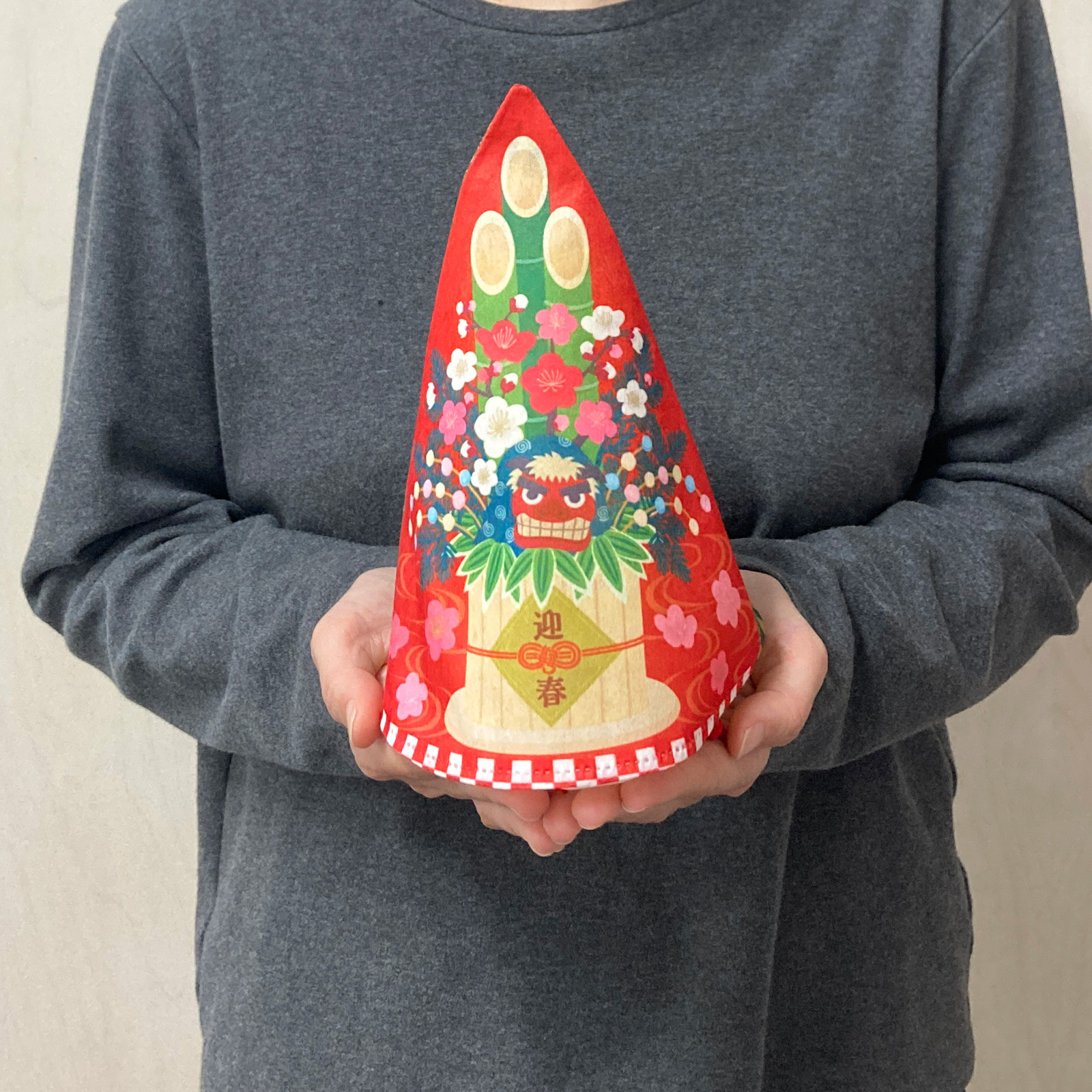 ラッピング｜トライアングル　門松だるまFP　20枚入～