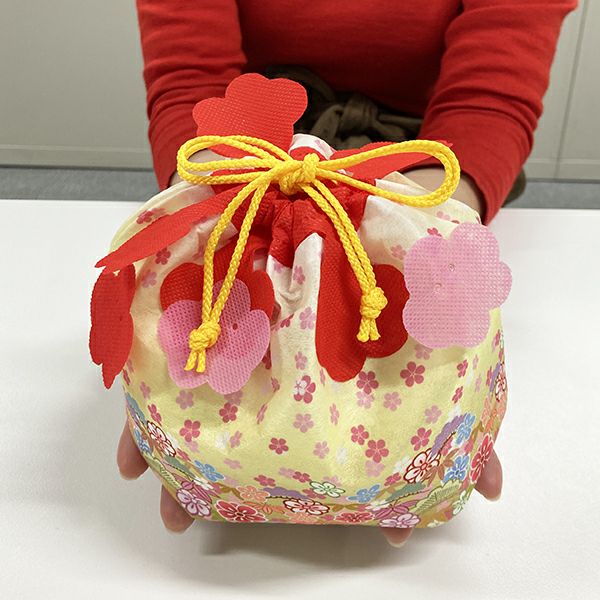 ラッピング｜梅巾着　松竹梅FP　20枚入～