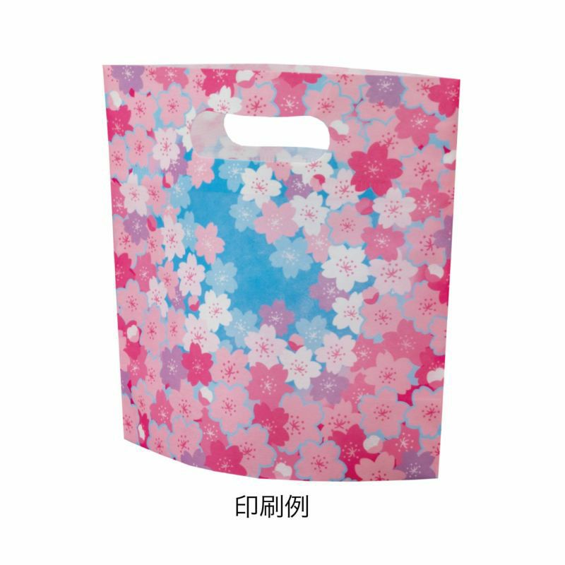 【フルカラー名入れ／高温転写】小判抜きバッグFP　ミニ 100枚入