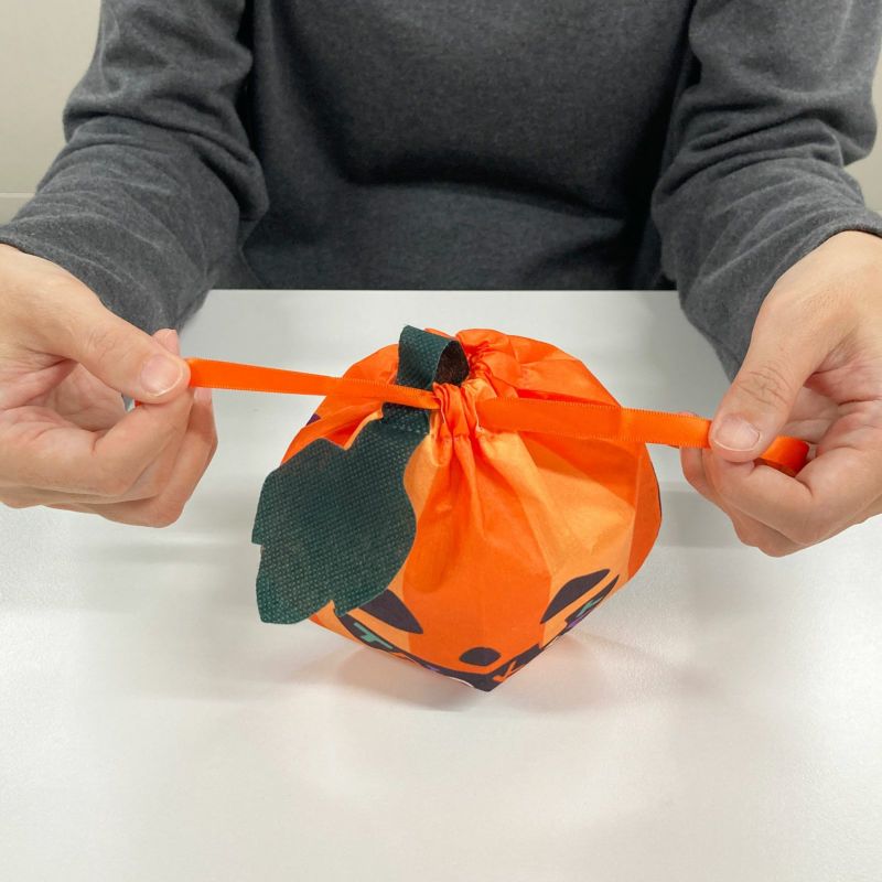 ラッピング｜おてだま巾着　かぼちゃFP　20枚入～