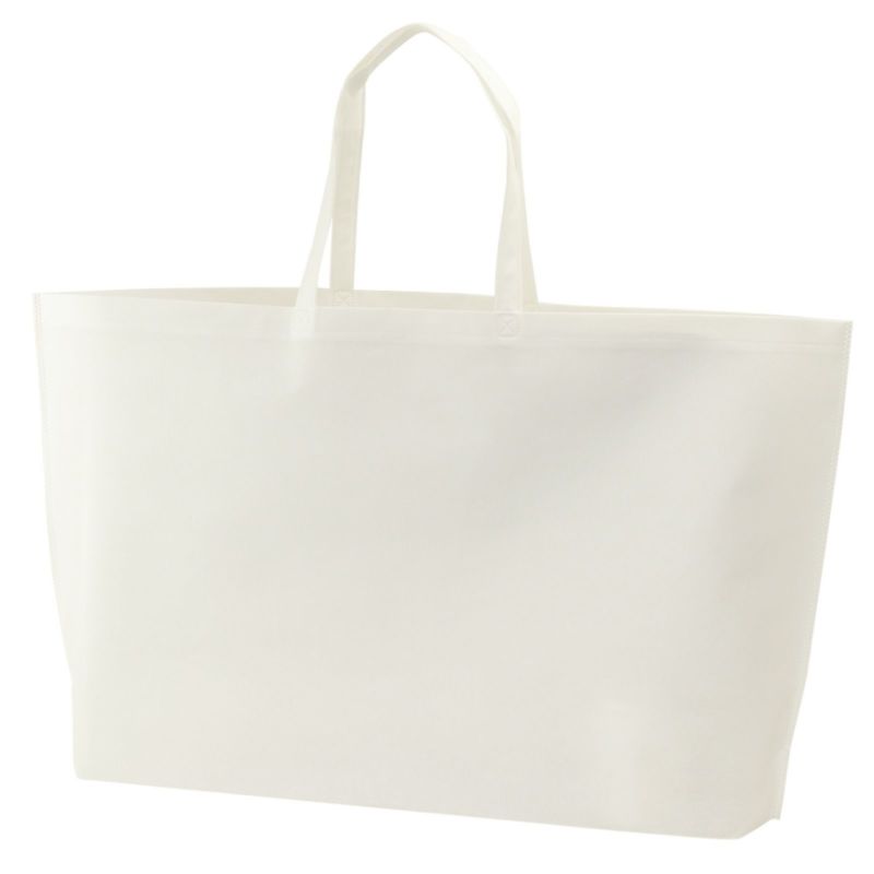 不織布バッグ｜【小ロット】シンプルトート75　特大　50枚入