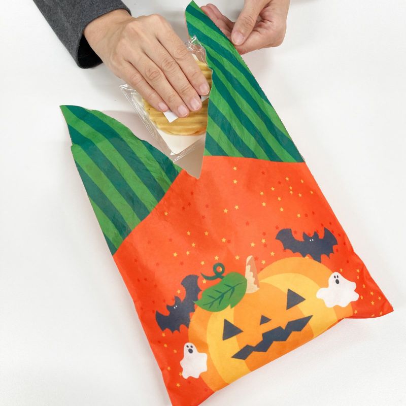 ラッピング｜タイパックS5　FP　パンプキン柄　20枚入