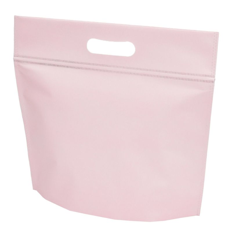 不織布バッグ｜【リピーター専用】チャックシール　小判抜き　小　名入れ有り　100枚入／仕様変更品