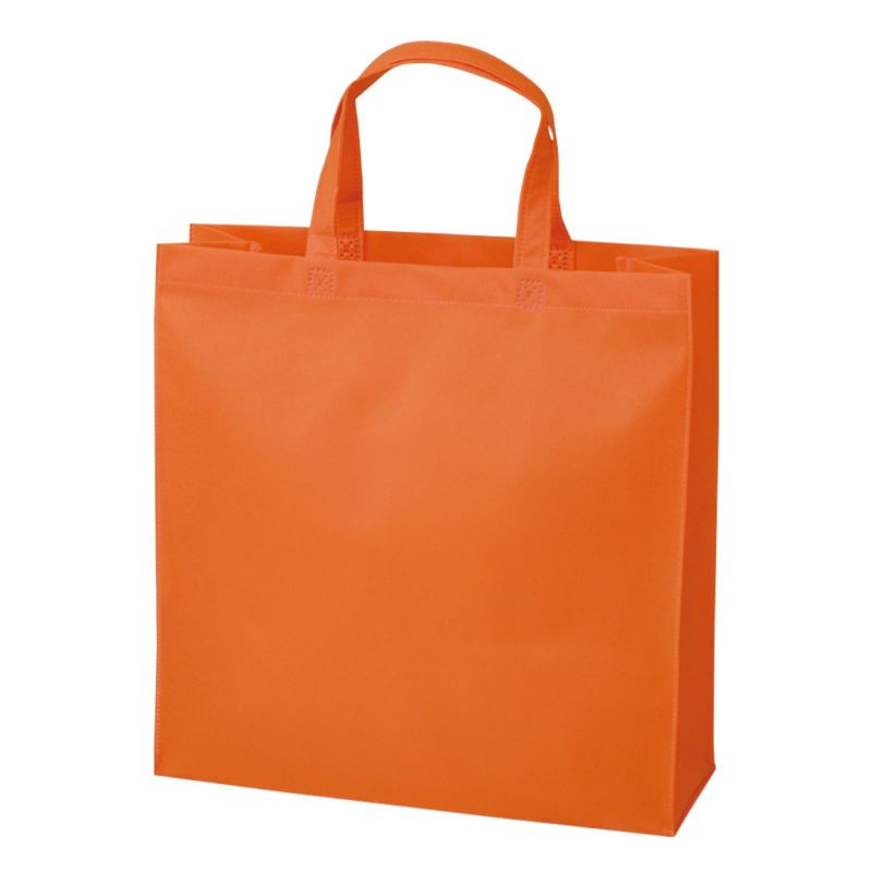 不織布バッグ｜【リピーター専用】ベーシックトート　普通タイプ(75g）　小 名入れ有　100枚入