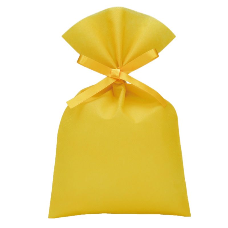 ラッピング｜【リピーター専用】ソフトバッグベーシックS3　2穴リボン巾着　名入れ有 100枚入