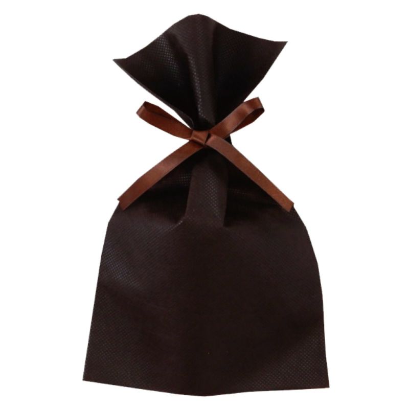 ラッピング｜【リピーター専用】ソフトバッグベーシックS3　2穴リボン巾着　名入れ有 100枚入