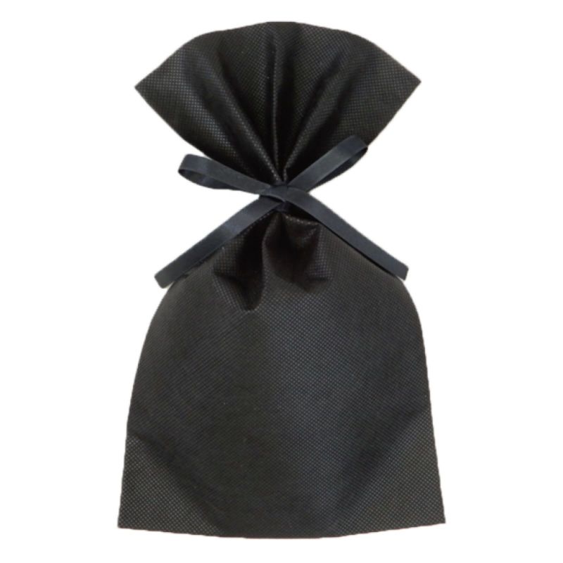 ラッピング｜【リピーター専用】ソフトバッグベーシックS4　2穴リボン巾着　名入れ有 100枚入