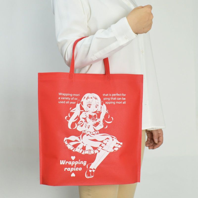 不織布バッグ｜【リピーター専用】シンプルトート75　A4縦　名入れ有　100枚入