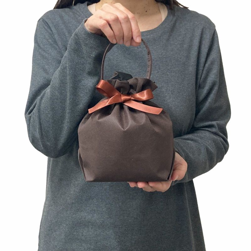 ラッピング｜【リピーター専用】リボンバッグ大 名入れ有　100枚入