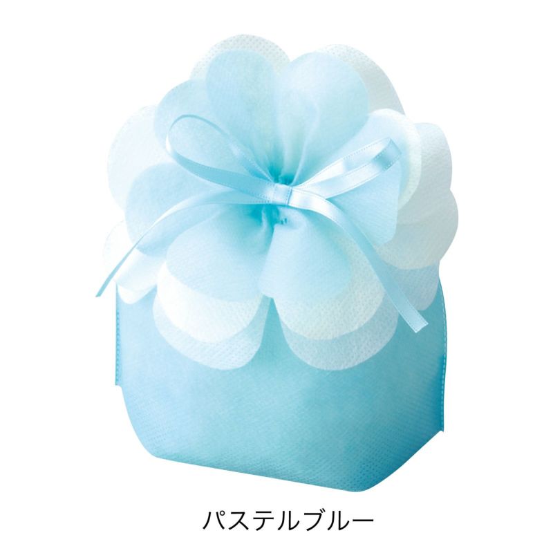 【リピーター専用】ブルーミング巾着　小　名入れ有 100枚入｜ラッピング資材の仕入れならラッピングの森