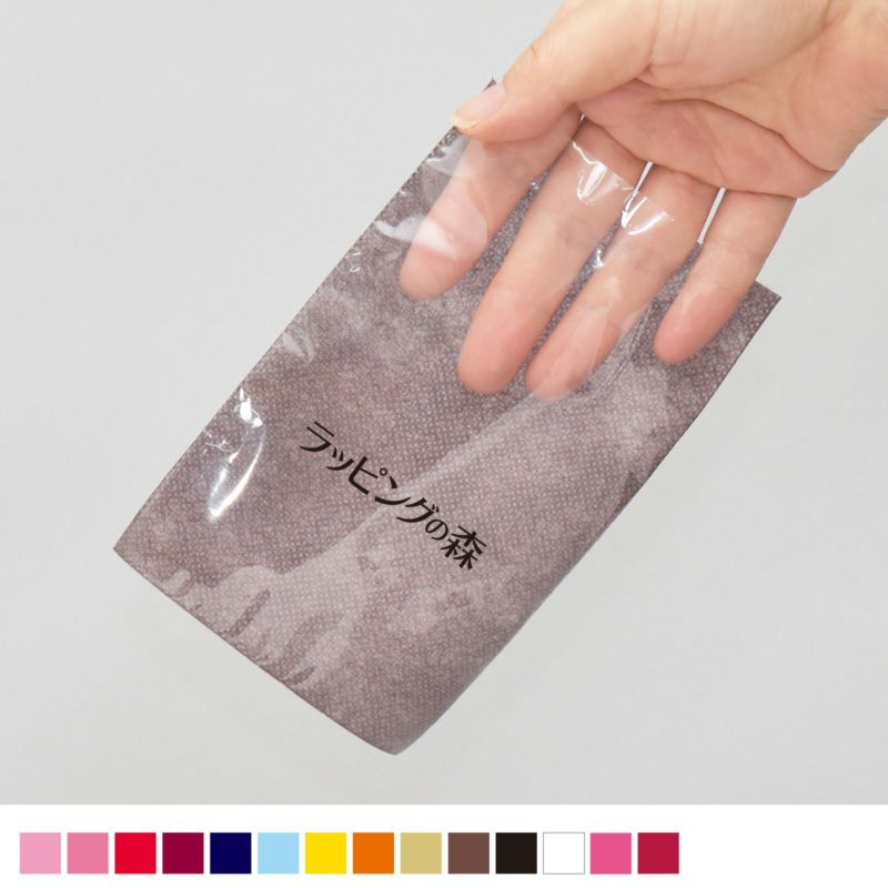 ラッピング｜【リピーター専用】ソフトバッグクリアS1 名入れ有　100枚入