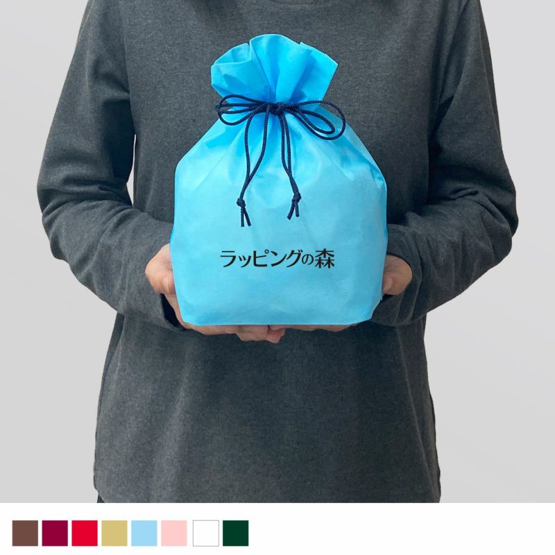 ラッピング｜【リピーター専用】巾着袋大　プレーン　名入れ有　100枚入