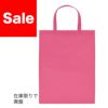 不織布バッグ｜【小ロット】ベーシックトート　厚タイプ(100g）　A4縦マチなし　10枚入～