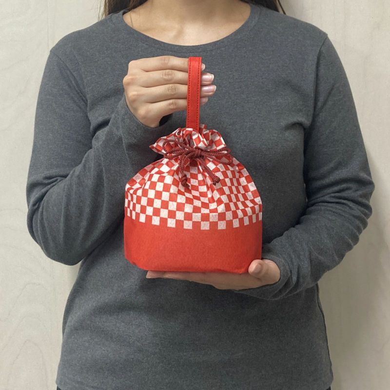 ラッピング｜【リピーター専用】和柄手提げ巾着FP　名入れ有　100枚入