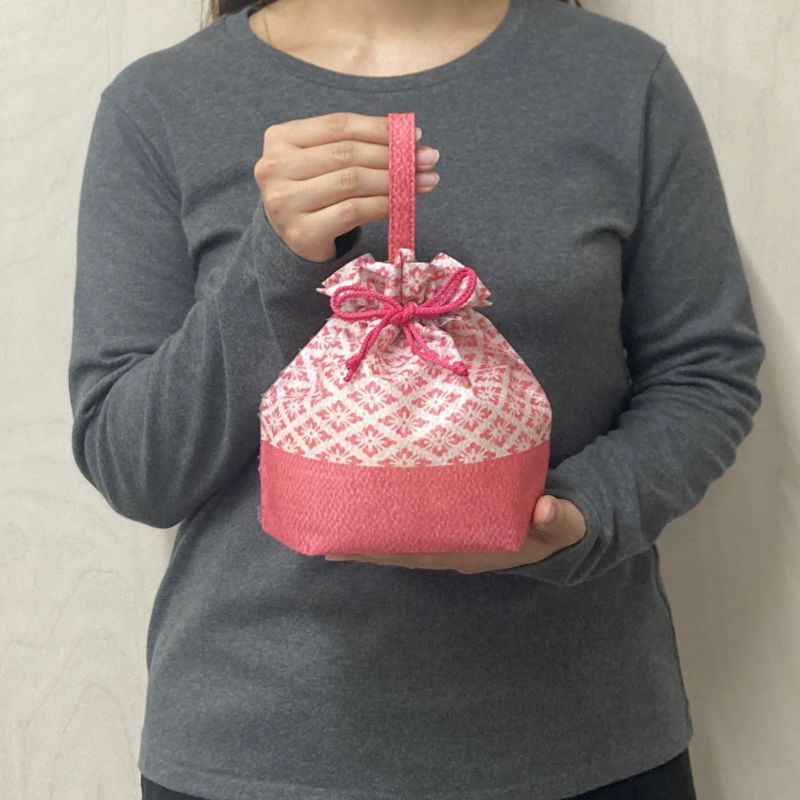 ラッピング｜【リピーター専用】和柄手提げ巾着FP　名入れ有　100枚入100枚入