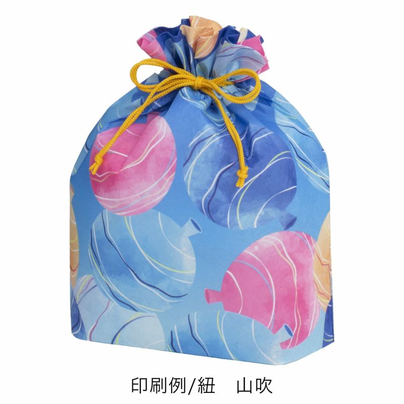 ラッピング｜【セミオーダー】巾着袋（大）｜不織布ラッピング袋｜100枚入