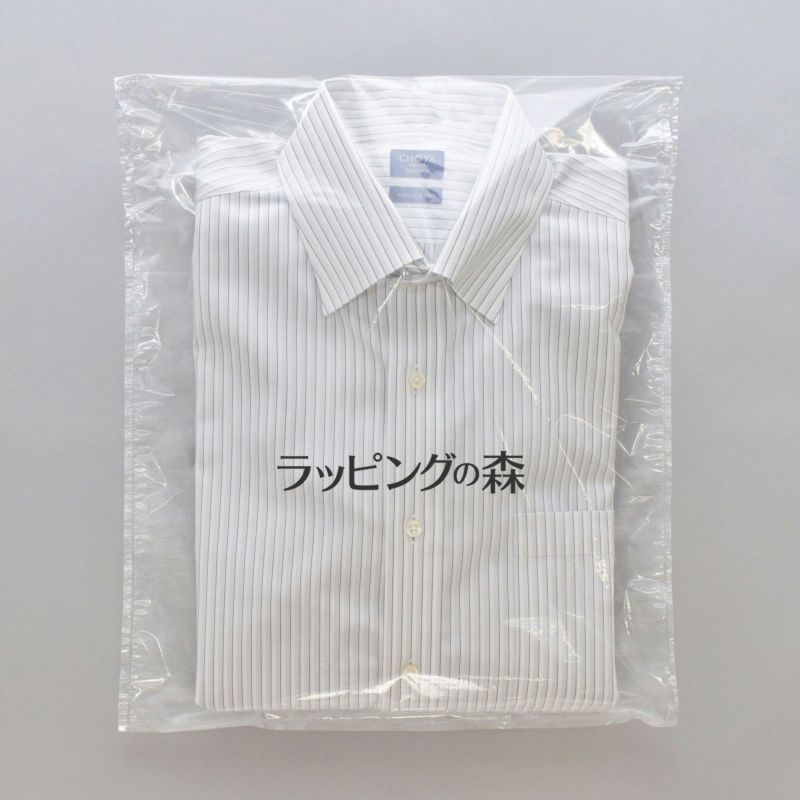 【1000枚以上専用】シール付き透明内袋　小　名入れ有　100枚入