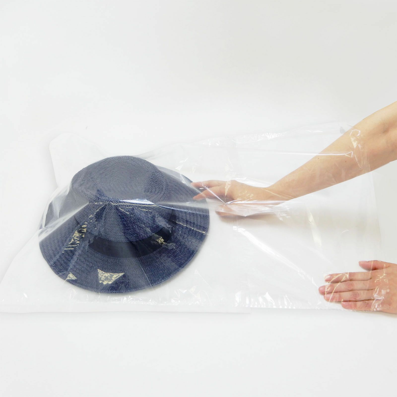 アパレル｜【名入れ対応／1000枚以上専用】アパレル平袋 テープ付　中　100枚入