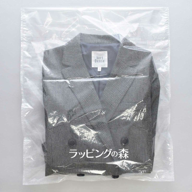 【1000枚以上専用】シール付き透明内袋　大　名入れ有　100枚入