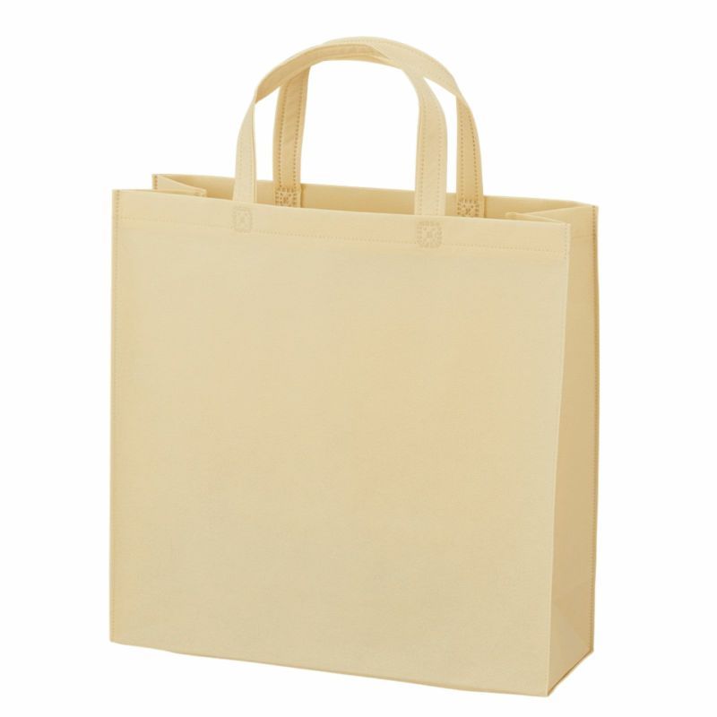 不織布バッグ｜【小ロット】ベーシックトート　普通タイプ(75g）　小　10枚入～