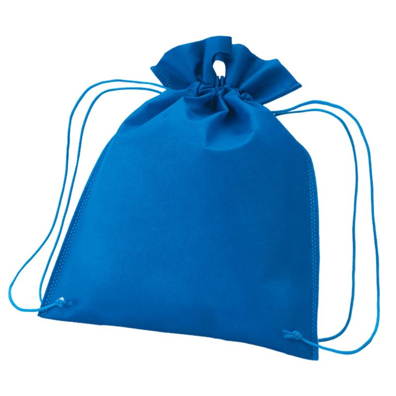 子ども会ラッピング｜ 【リピーター専用】ナップサック　名入れ有（ブルー、パステルブルー）　100枚入