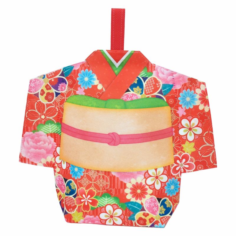 ラッピングの森｜スリットタイプ晴れ姿　みやび赤FP　20枚入～