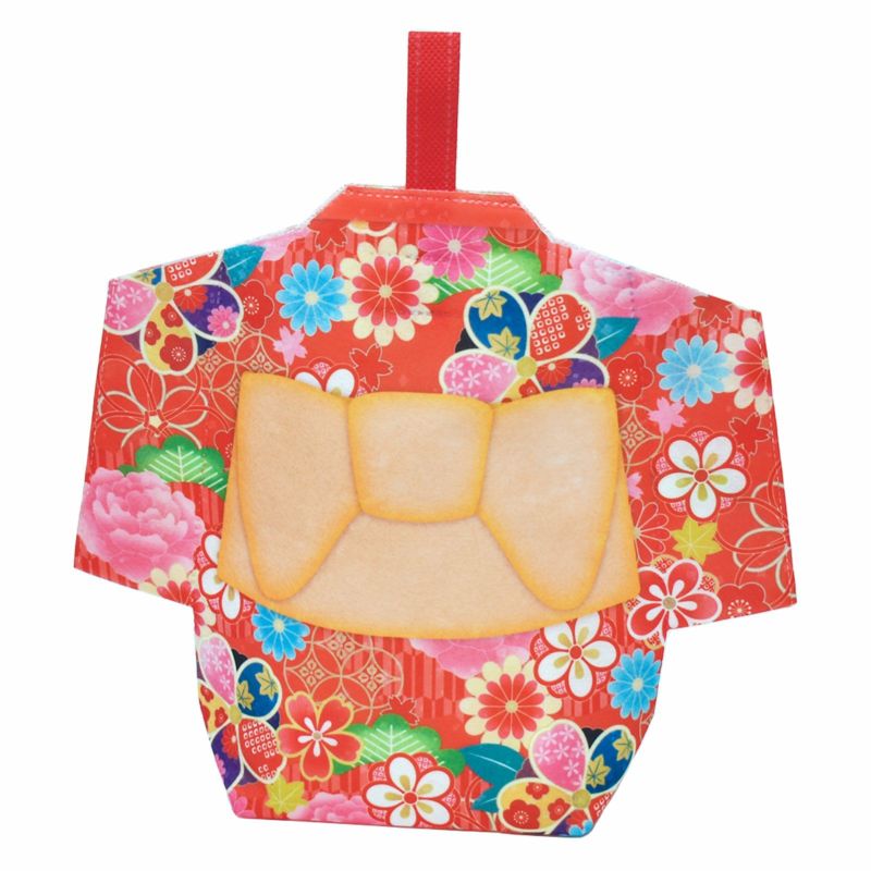 ラッピングの森｜スリットタイプ晴れ姿　みやび赤FP　20枚入～