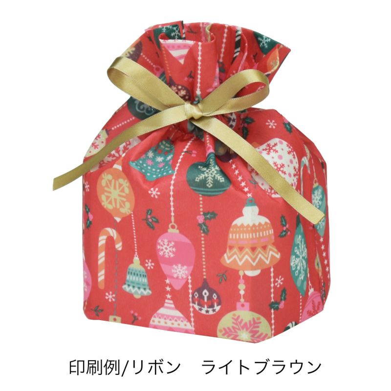 ラッピング｜【セミオーダー】巾着袋（特小）｜不織布ラッピング袋｜100枚入