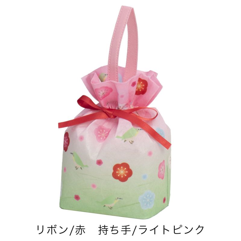 ラッピング｜【セミオーダー】巾着袋（特小）｜不織布ラッピング袋｜100枚入