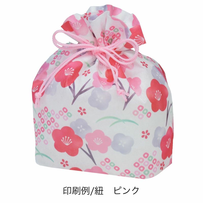 ラッピング｜【セミオーダー】巾着袋（小）｜不織布ラッピング袋｜100枚入
