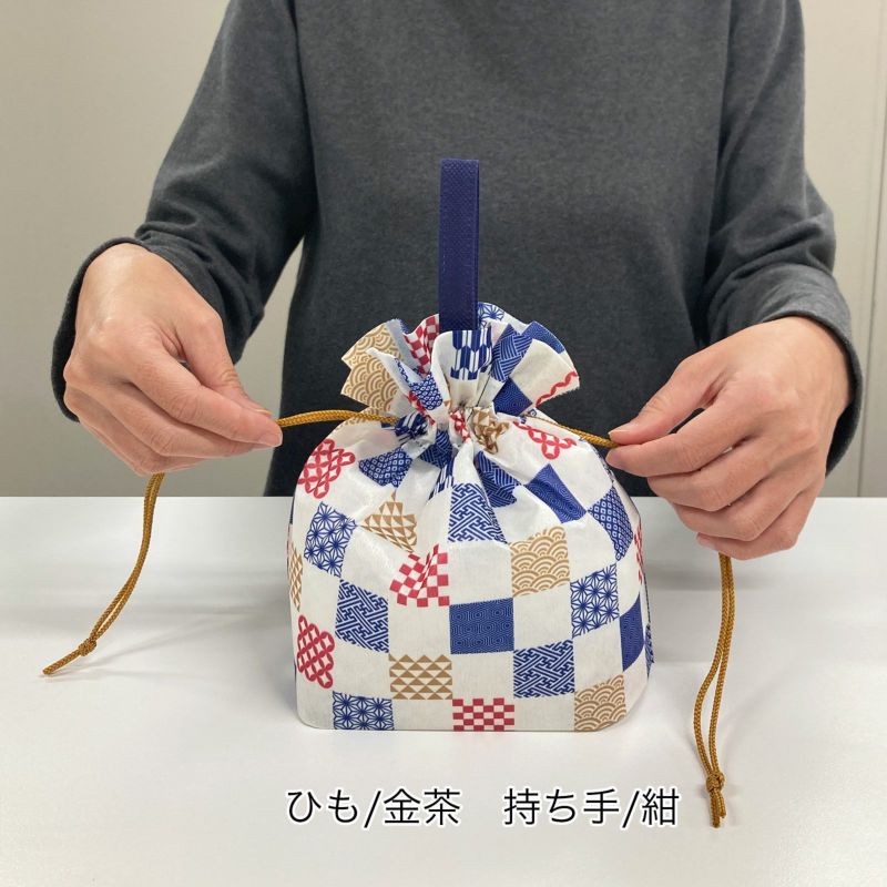 ラッピング｜【セミオーダー】巾着袋（小）｜不織布ラッピング袋｜100枚入