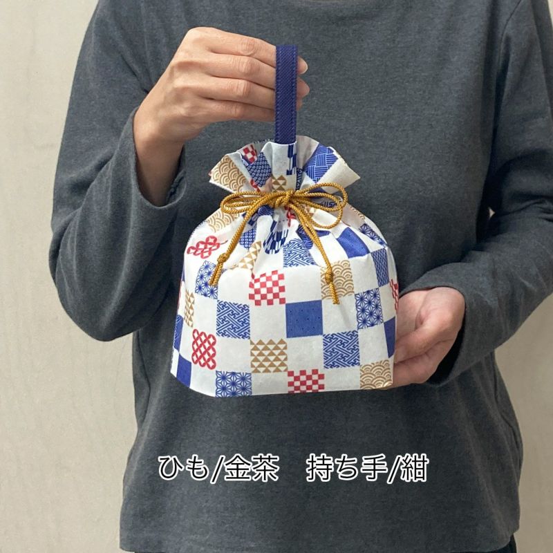 ラッピング｜【セミオーダー】巾着袋（小）｜不織布ラッピング袋｜100枚入