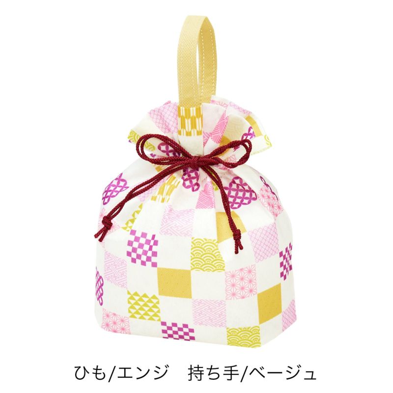 ラッピング｜【セミオーダー】巾着袋（小）｜不織布ラッピング袋｜100枚入