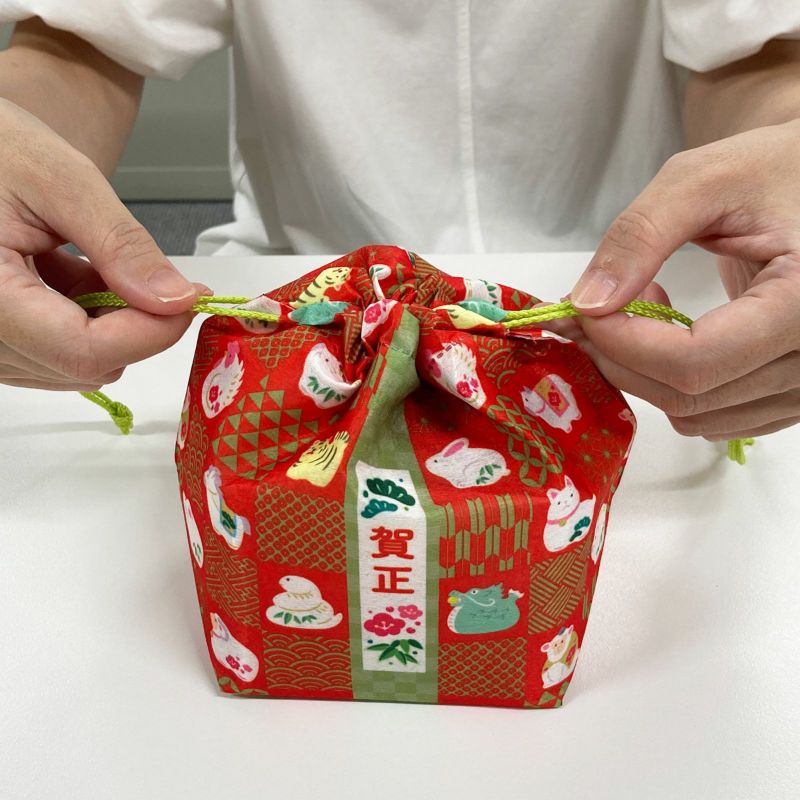 冬のラッピングセット／【正月】干支ウマ年ラッピングセット｜不織布ラッピング袋