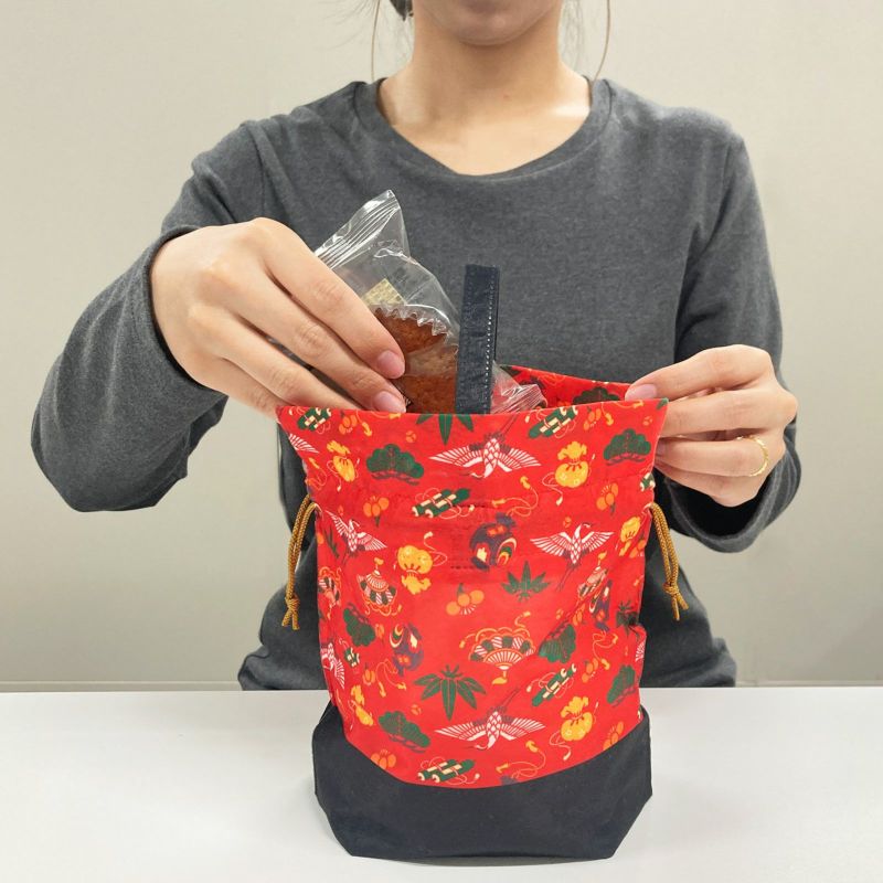 冬のラッピングセット／【正月】干支ウマ年ラッピングセット｜不織布ラッピング袋