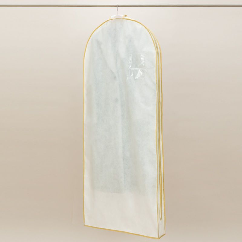 マチ付きサイドファスナー洋服カバーL　（小売パック2枚入り）