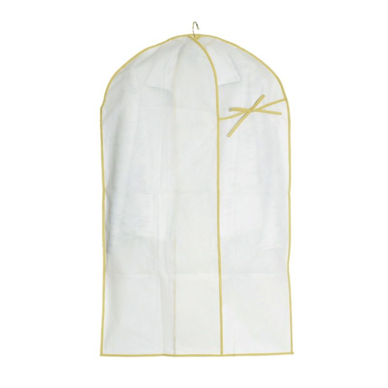 リボンがアクセントの洋服カバー S　（小売パック3枚入り）
