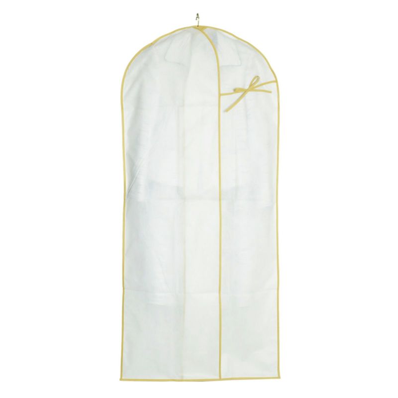 リボンがアクセントの洋服カバー L　（小売パック2枚入り）