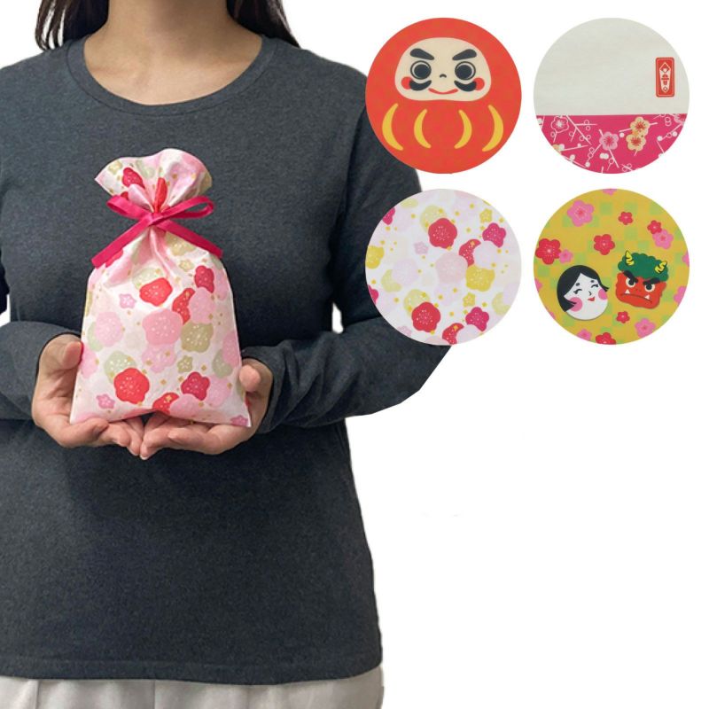 ラッピング｜ソフトバッグFP S3サイズ 2024年冬柄　20枚入