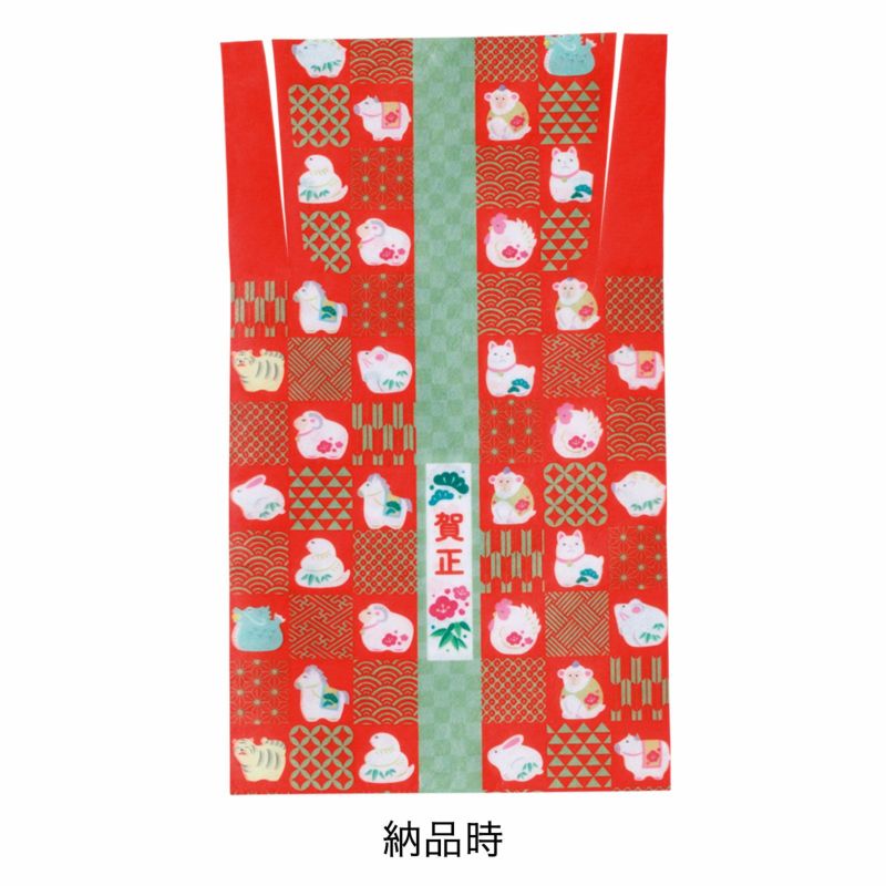 ラッピング｜タイリボンFP　S4サイズ　2025年冬柄　20枚入