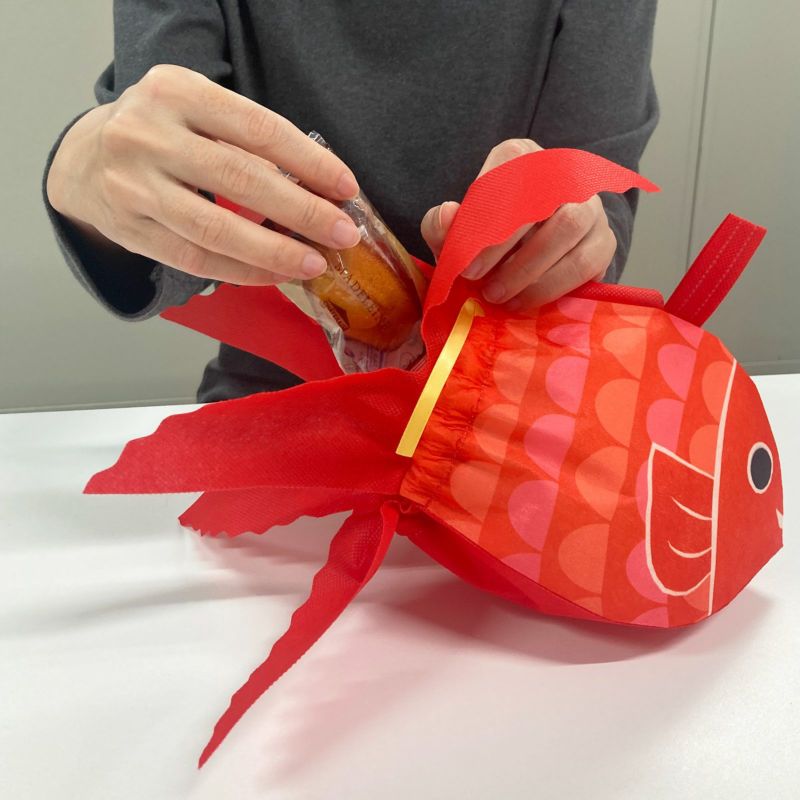 ラッピング｜金魚ポップうろこFP