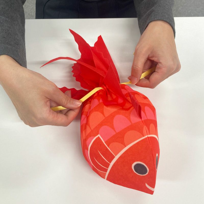 ラッピング｜金魚ポップうろこFP