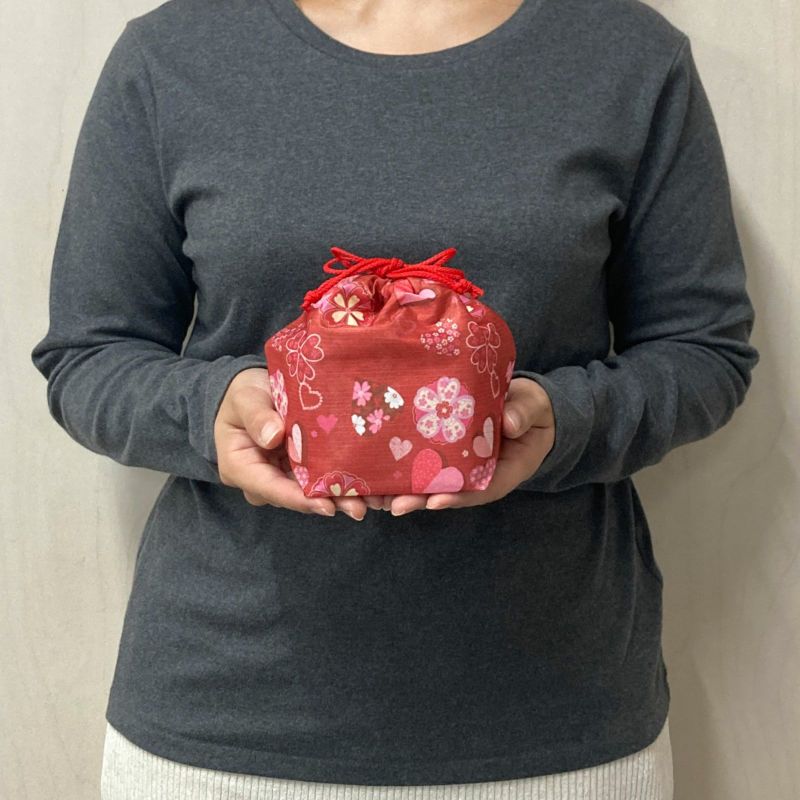 ラッピング｜てまり巾着FP　春柄　20枚入～