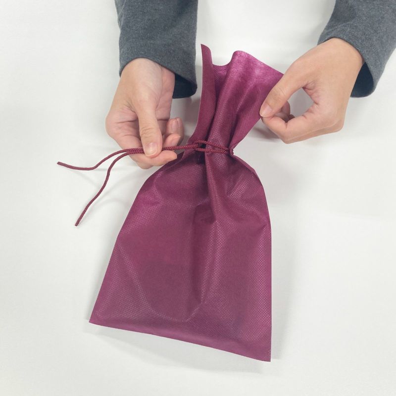 ラッピング｜【1000枚以上専用】ソフトバッグベーシックS4　江戸打紐　名入れ有　100枚入