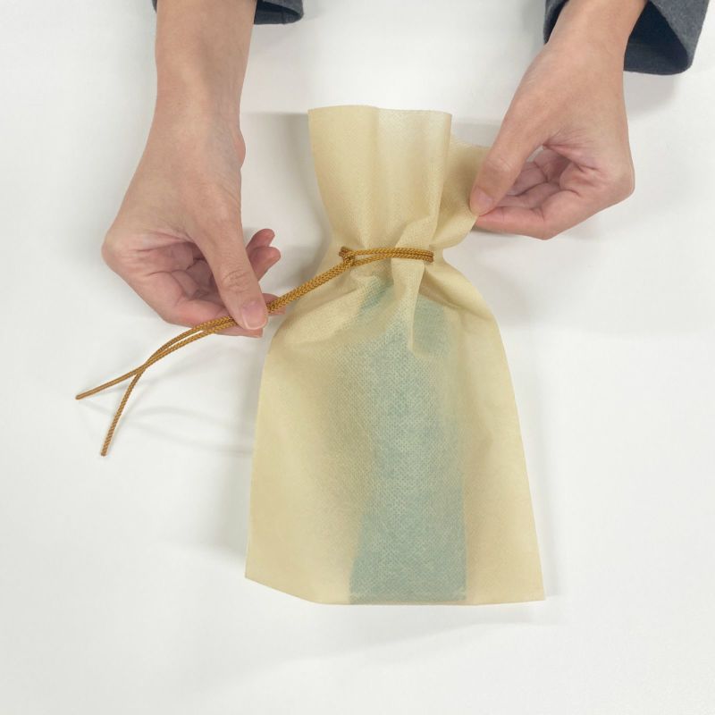 ラッピング｜【1000枚以上専用】ソフトバッグベーシックS3　江戸打紐　名入れ有　100枚入