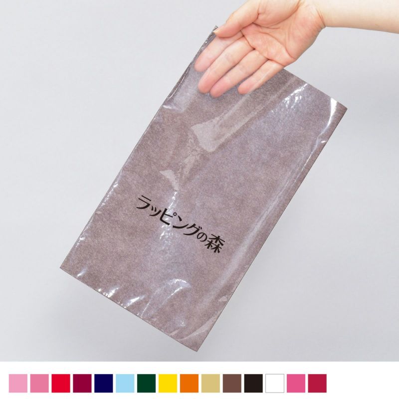ラッピング｜【1000枚以上専用】ソフトバッグクリアS4　名入れ有 100枚入