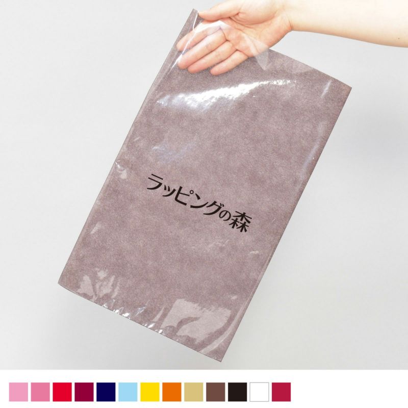 ラッピング｜【1000枚以上専用】ソフトバッグクリアS5　名入れ有 100枚入