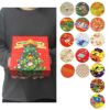 ラッピング｜フラットボックス 16×16　秋冬柄　25枚入